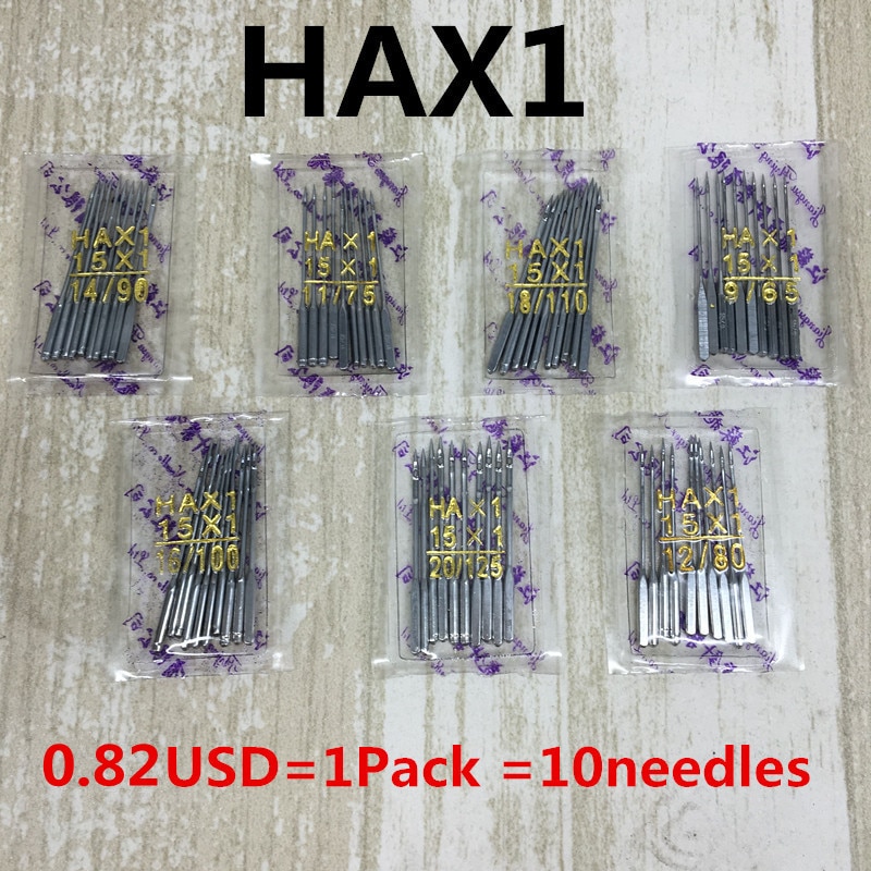 HAX1 1Pack mixed packing domestic sewing machine needle for brother butterfly toyota singer feiyue Janome durable