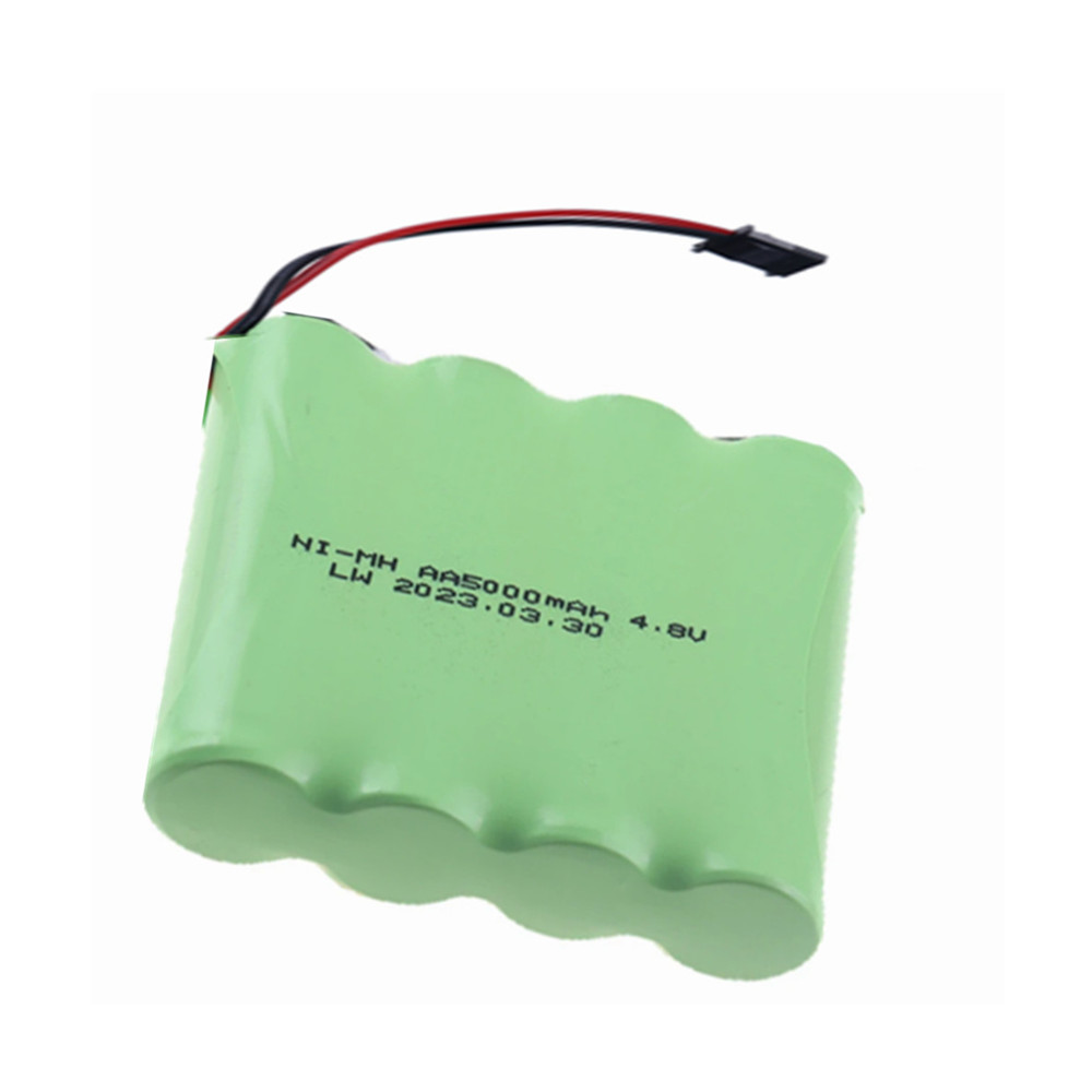 3.6v/4.8v/6v/7.2v/9.6v 5000mah ni-mh aa bateria recarregável para brinquedos rc carros tanques robôs armas barcos brinquedos acessórios: Dourado