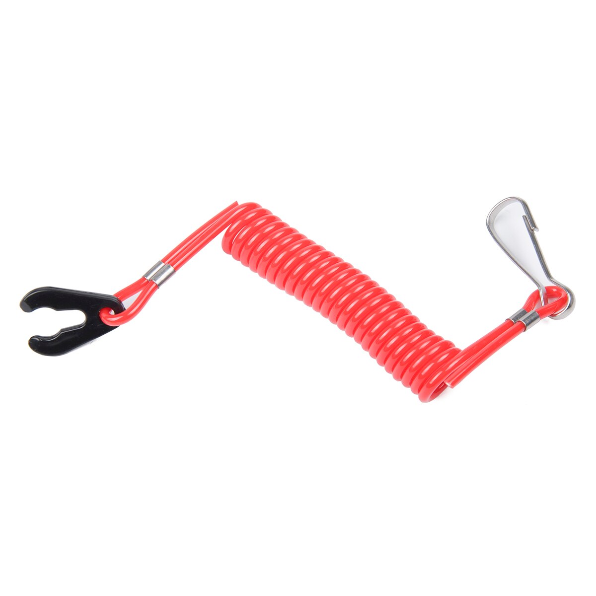 Sicherheitsleine Für Außenbordmotor – Notstopp-Schalter-Seil, Ca. 10–140 Cm, Rot