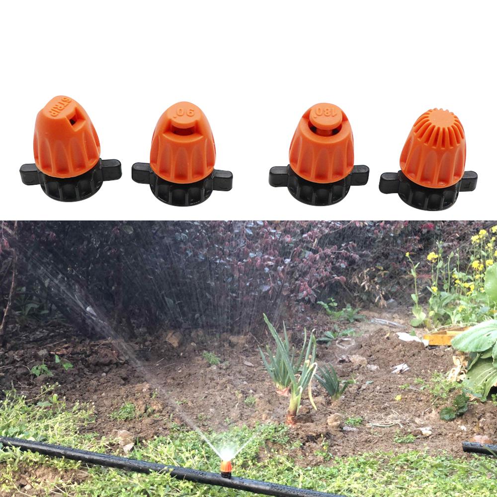 Breking Nozzle met 4mm Draad 90 180 360 Graden Strip Spray Hoeken Tuin Irrigatie Landbouw Watering Sprinklers 200Pcs