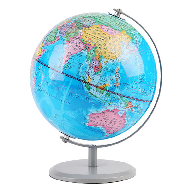 High Definition AR With Light Globe For Chinese And English World Map Geography Teaching Equipment For Students