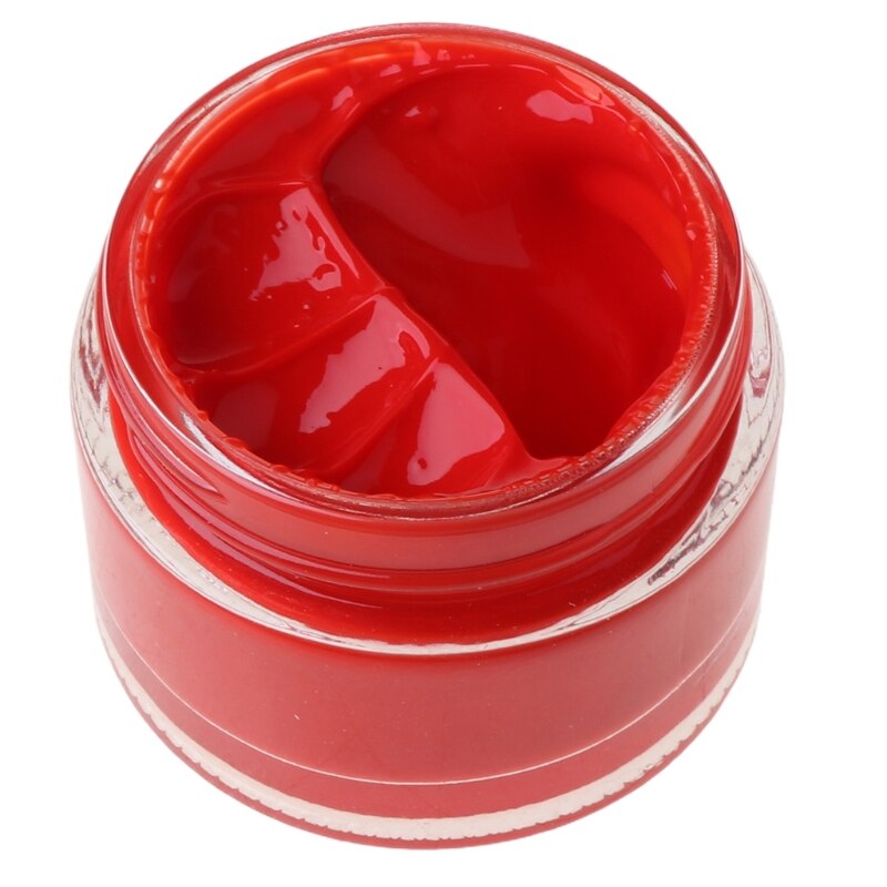 50ml Red Leather Paint Shoe Cream Coloring for Bag Leather Dye Repair