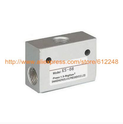(ST Same Type) 1/8" KS-06 Flow Control Valve,Pneumatic Shuttle Valve,Flow Rate Control Valve