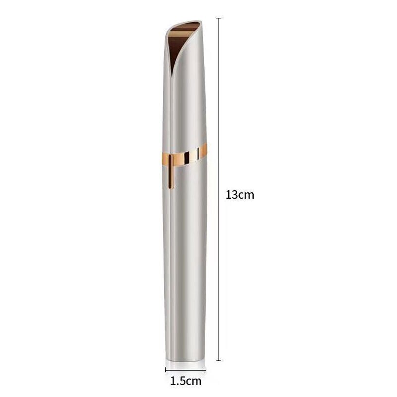 Mini stylo rasoir électrique pour femmes, rechargeable par USB, indolore, pour sourcils, visage et corps