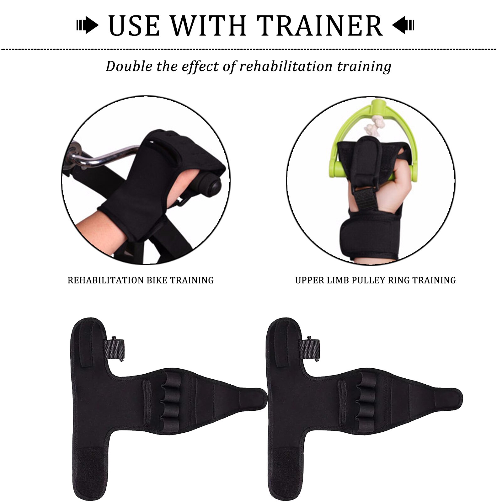 Fitness Handschoenen Anti-Spasticiteit Vinger Revalidatie Extra Handschoenen Spalk Vinger Herstel Grip Impairment Fitness Grip