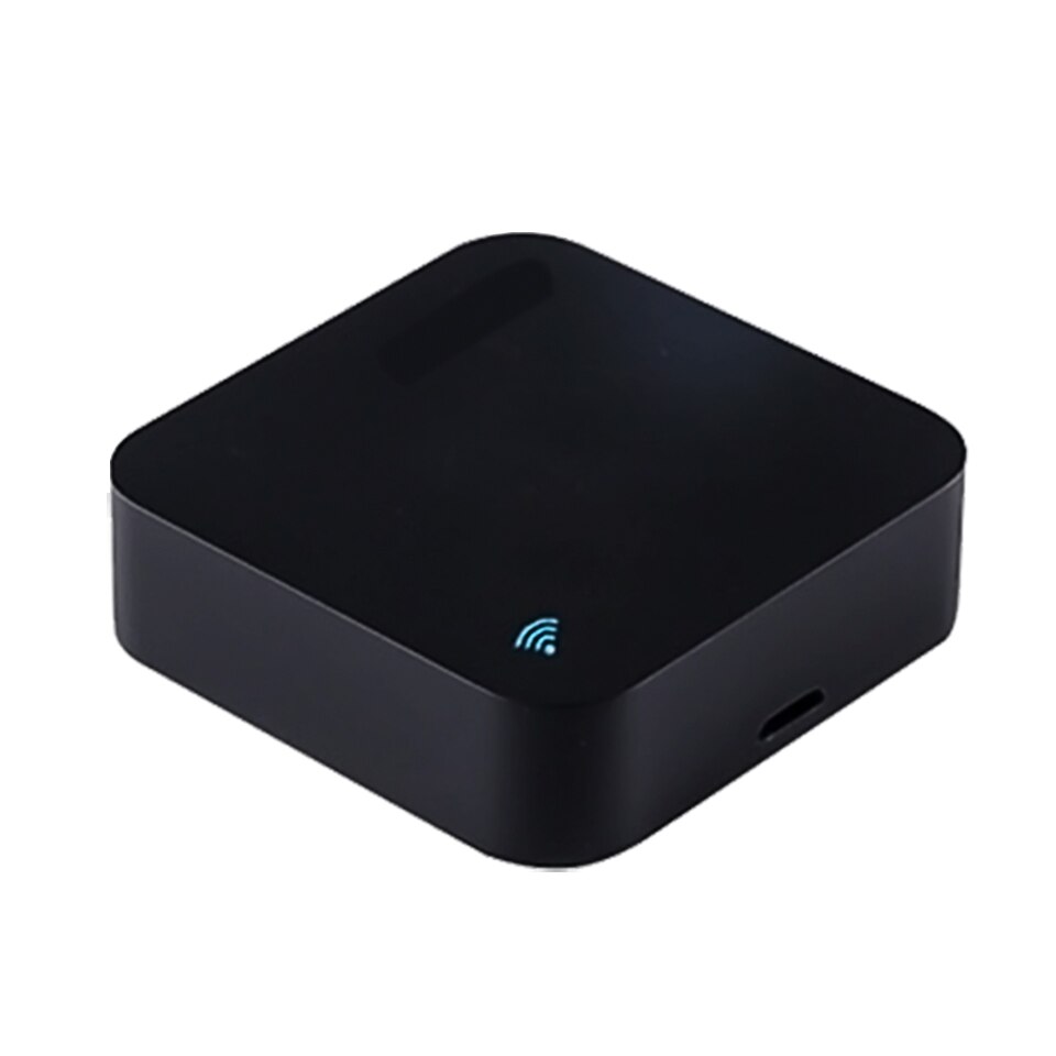 Uoiae Smart Afstandsbediening Wifi + Ir Schakelaar Smart Home Automation Voor Xiaomi Tv Samsung Fan Huawei Airconditioner Sensor: 1 Black