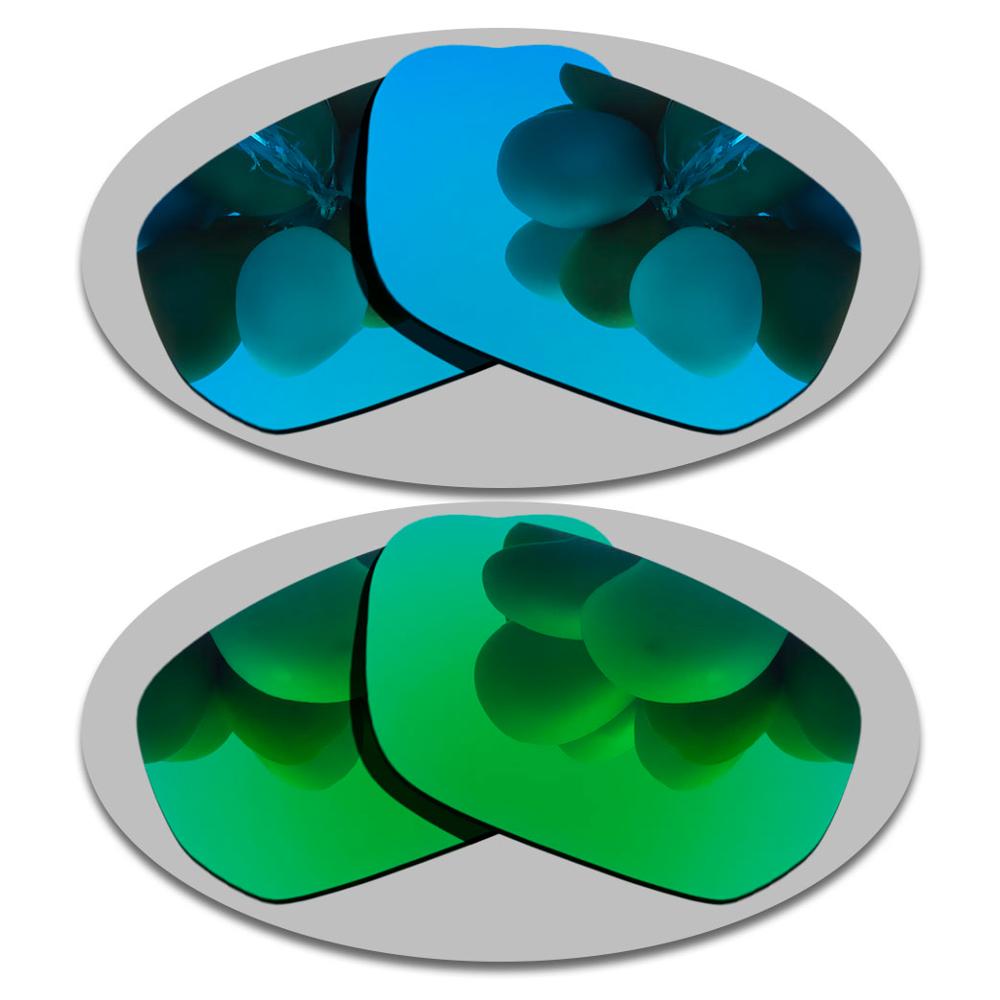 Polarisierte Sonnenbrille Ersatz Linsen für-Stil Schalter OO9194 Rahmen-Mehrere Optionen: Sky Blue-Green