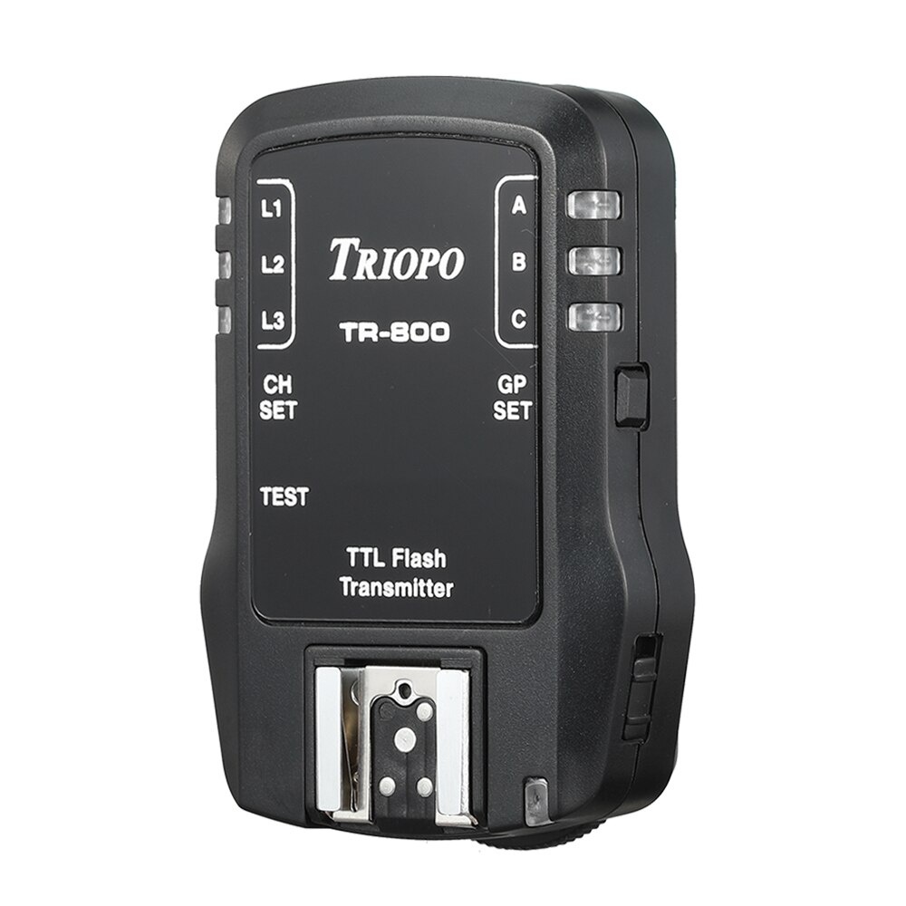 Triopo TR800 TR-800 Ontvanger En Zender 2.4G Draadloze Knipperende Apparaat Voor Canon Nikon Camera Pak Voor TR-988 TR-950 TR-586