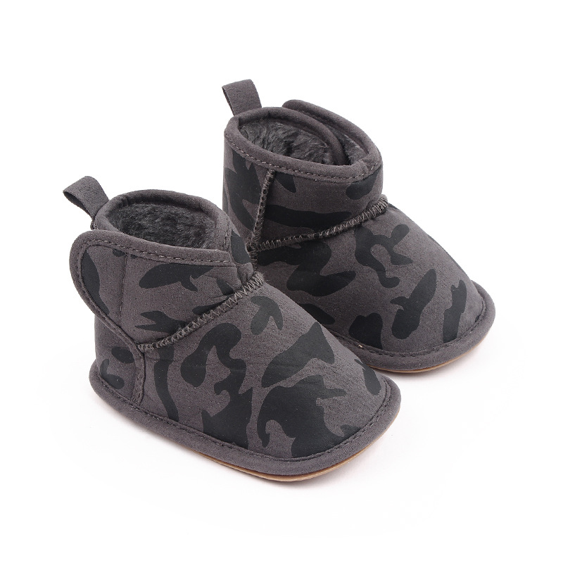 Winter Warme Kleinkind Booties Neugeborenes Baby Schuhe für 1 Jahr Altes Mädchen Beute Kleinkind Weiche Sohle Stiefel Bebes schuhe