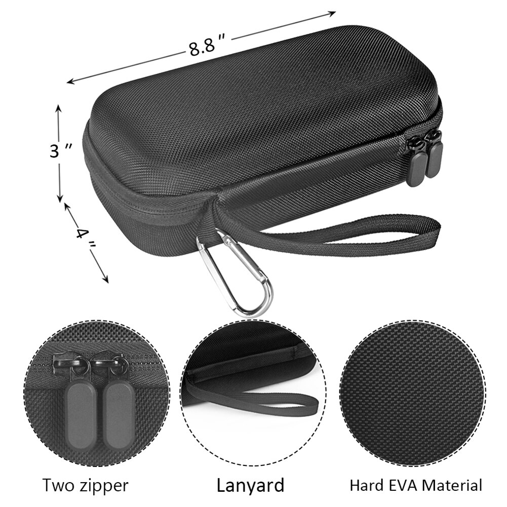 Portable carrying case pouch storage case silica gel protective cover shell for bose soundlink flex bluetooth-compatible speakers: For soundlink flex b