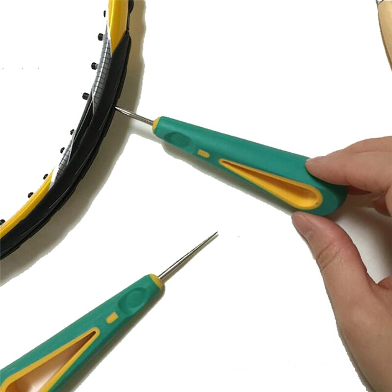 1 pc -strenget lige syl til badminton-tennisketcher snoremaskine snoredele snorereparationsværktøj tilbehør