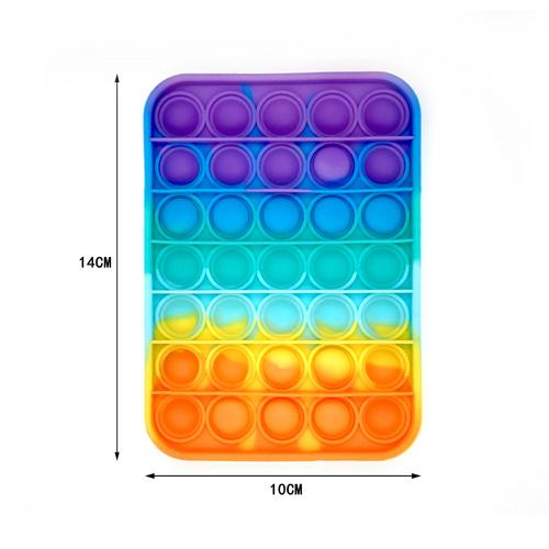 Love Heart Push Pops Bubble Sensory Toy Autism Needs Adult Child Funny Popit Anti-stress PopIt Fidget Stress Reliver Toys: G