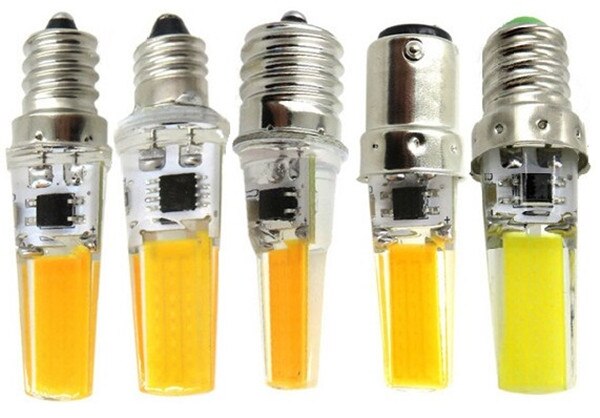 Dimmable B15 LED COB E12 E17 BA15D 110V 220V LED E11 110V COB E14 110V e17 220V G5.3 LED E17 110V BA15D 220V G4 COB G9 G6.35 G8