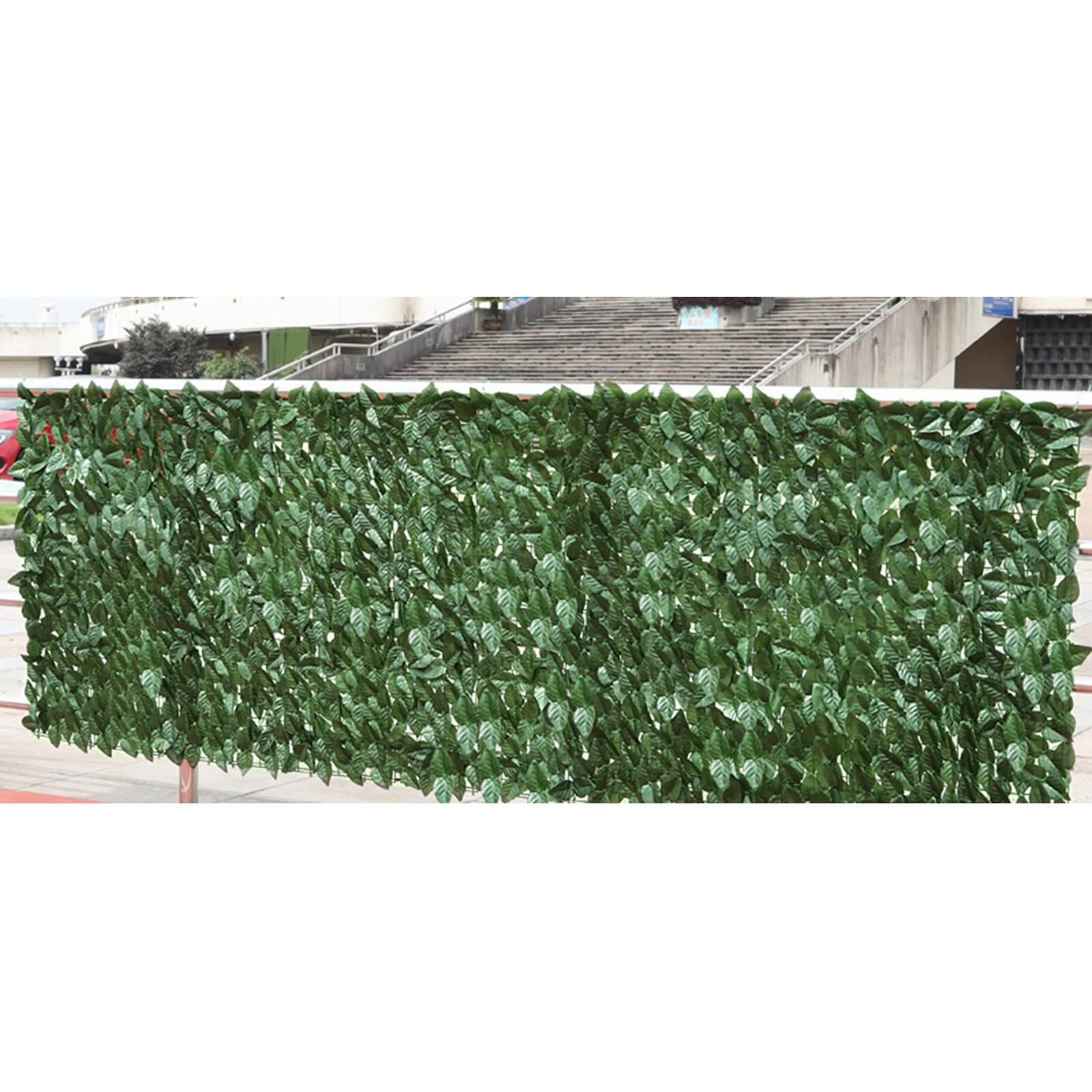 Artificial Faux Leaf Hedge Decor Panels Roll Privacy Screening Garden Fence: A