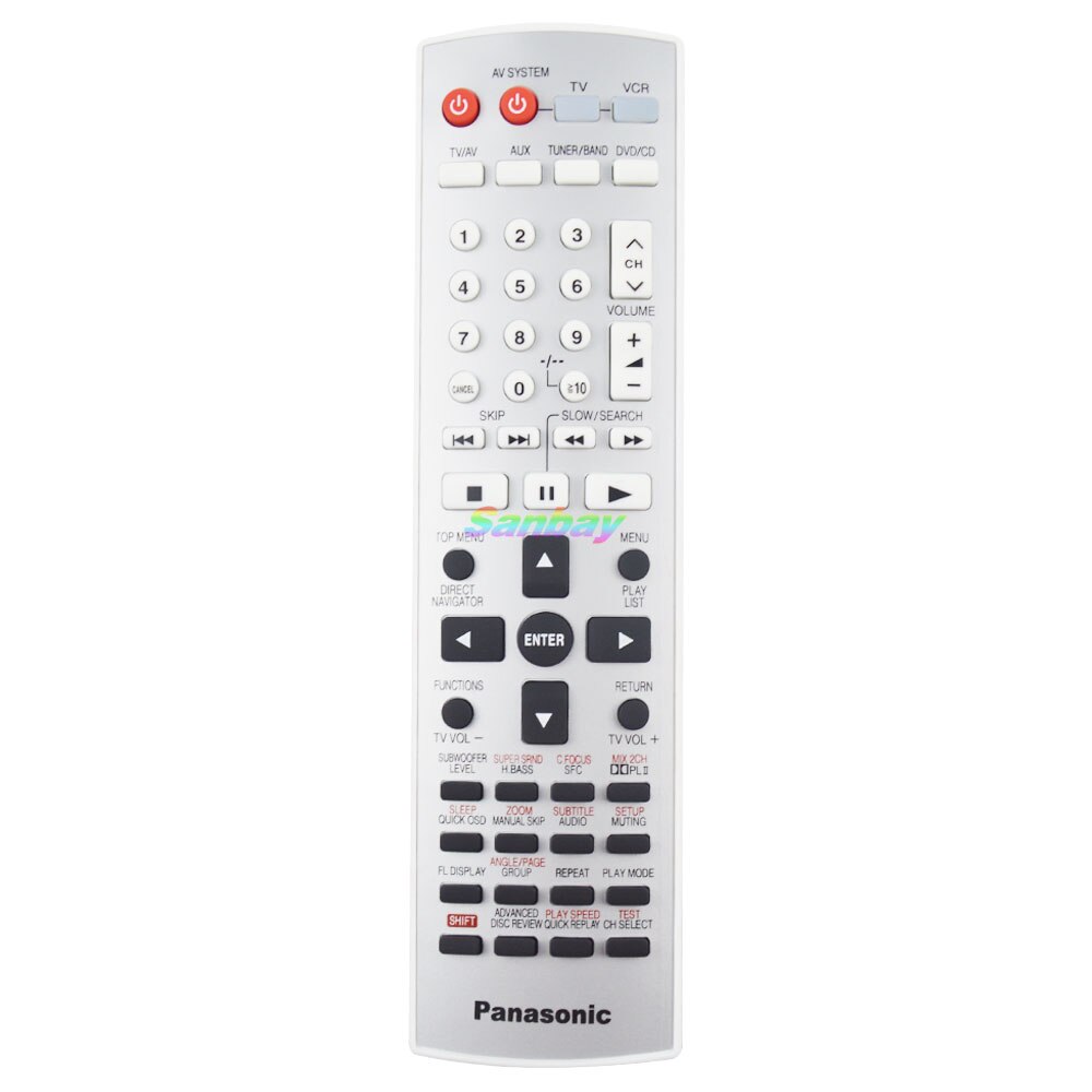 Fjernkontroll til dvd hjemmekino sa -ht500 sc-ht500 sa-ht920 sa-ht930 sa-ht920 sc-ht920 sa-ht520 sa-ht520e