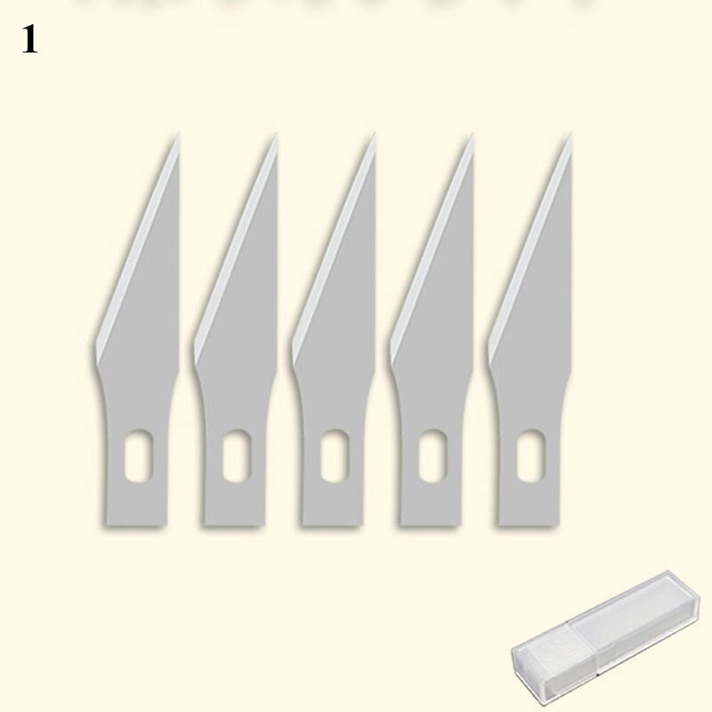 Blades Craft Artwork Cutting Knife DIY Carving Knife Stencil Scoring Hobby Chiseling Model Repairing Sculpture Scalpel Knife: 1