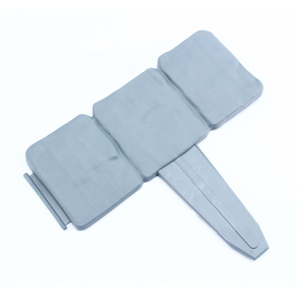 10 pcs Plastic Home Garden Border Edging Home Garden Supplies Border Edging Plastic Fence Stone Lawn Yard Flower Bed Outdoor