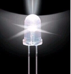 Lote de diodos de luz LED redondos de 5mm, Kit surtido de lámpara de diodo emisor, 205 unidades, Color superior, blanco, amarillo, rojo, azul y verde