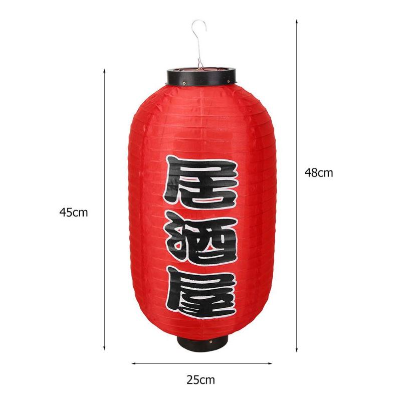 10 pouces Style japonais traditionnel suspendus lanterne diverses spécifications en option travail exquis Chochin Restaurant Pub décor: B	