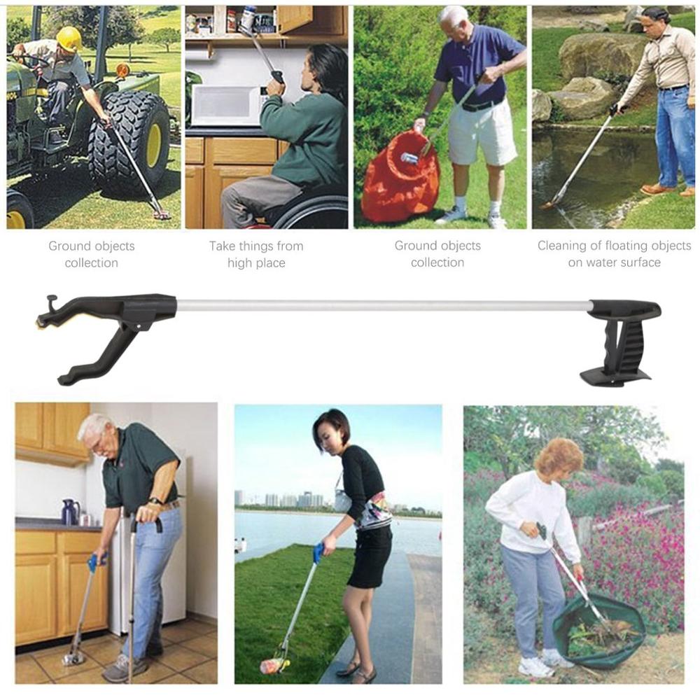 Foldable Litter Reachers Pickers Gripper Extender Grabber Picker Collapsible Garbage Pick Up Tool Grabbers Pick Up Tools
