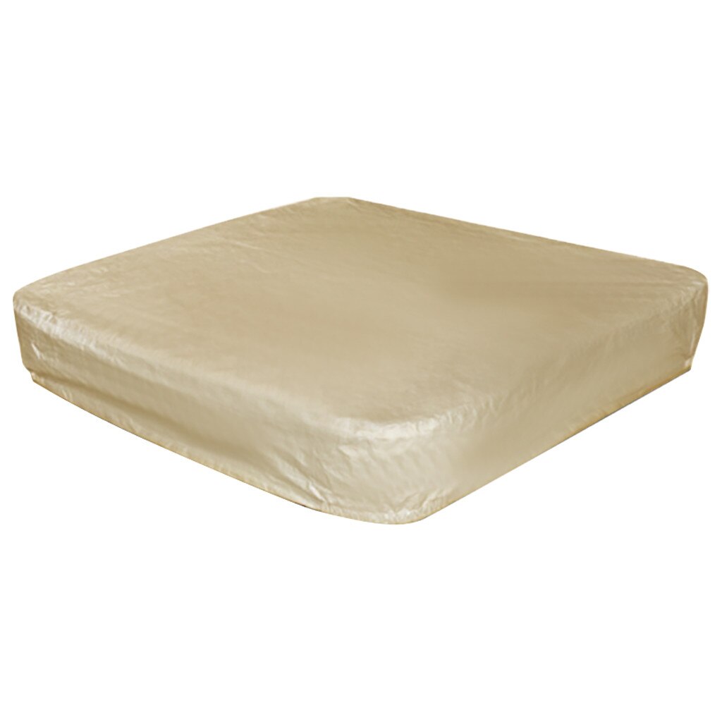 Bathtub Dust Cover Outdoor Square Tub Top Cover Waterproof Canopy Dust Cover Silver Coated Rain #3