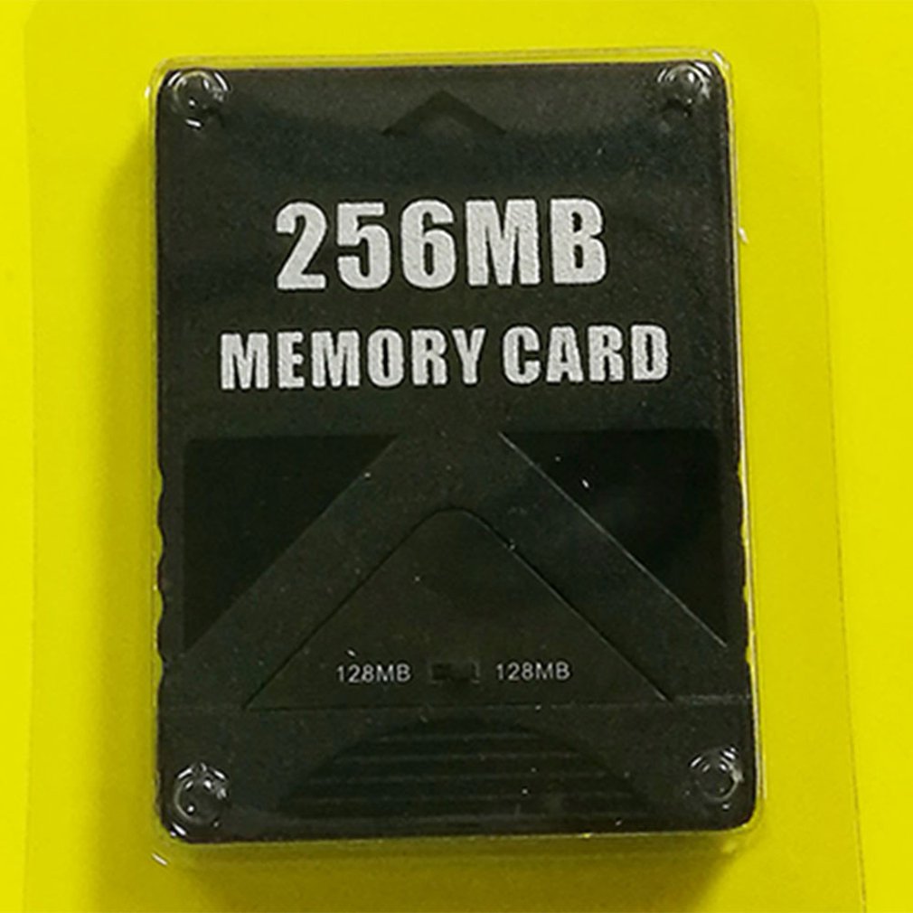 For PS2 8MB/16MB/32MB/64MB/128MB/256MB Memory Card Memory Expansion Cards for Sony Playstation 2 PS2 Black Memory Card