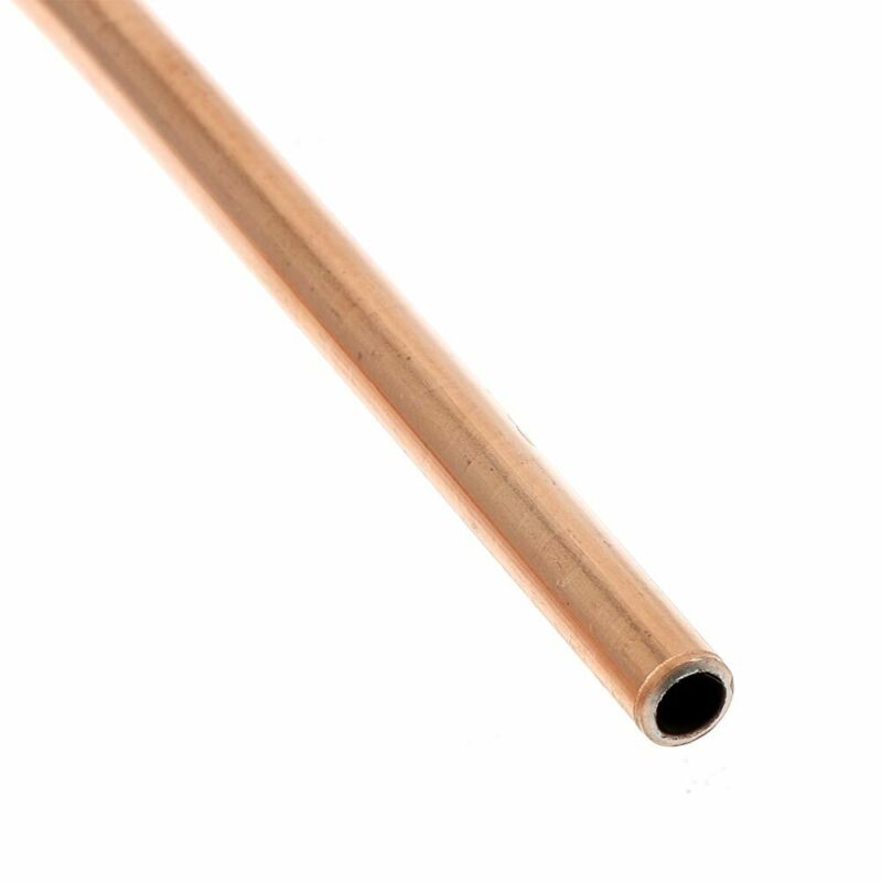 Car Brake Line Tubing Coil Roll &amp;Fittings 25ft 1/4 OD Steel Zinc Copper Nickel Brake Pipe Tube W/ Fittings 7.6 Meter