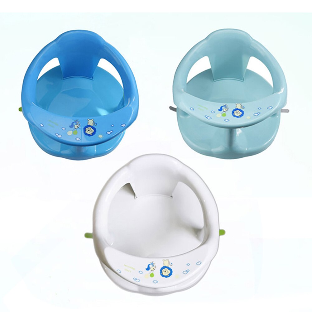 Babybadstol baby plastbadkarstol med ryggstöd och sugkoppar badstolar för barn  m09