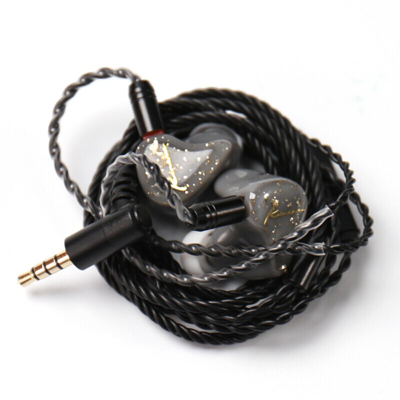 KINERA BD005 Pro 1DD 1BA HIFI Hybrid Technology Detachable Cable Headphones In Ear Sports Monitor Earphones Earbuds With Mic