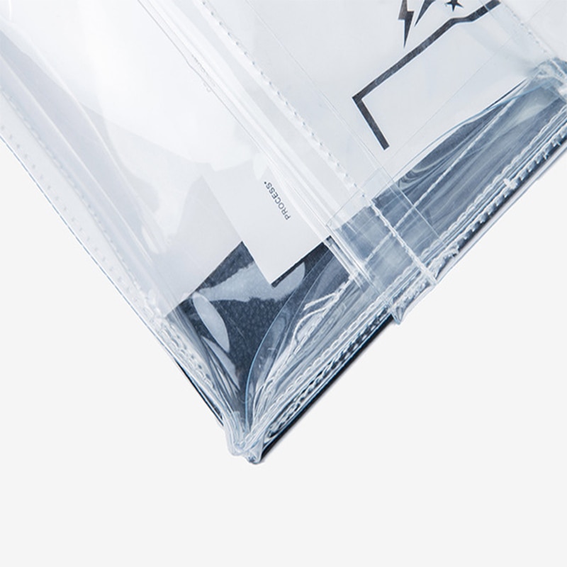 Plegie Clear Belt Bag Shoulder Chest Bag Messenger PVC Bags Transparent Waist Bag Phone Pouch