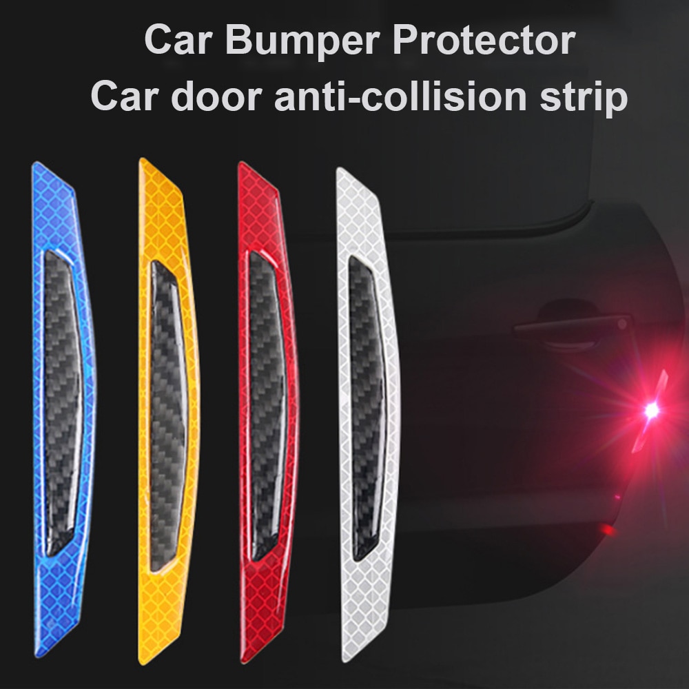 4pcs Door Edge Guards Car styling Styling Mouldings Car Door Protection ...