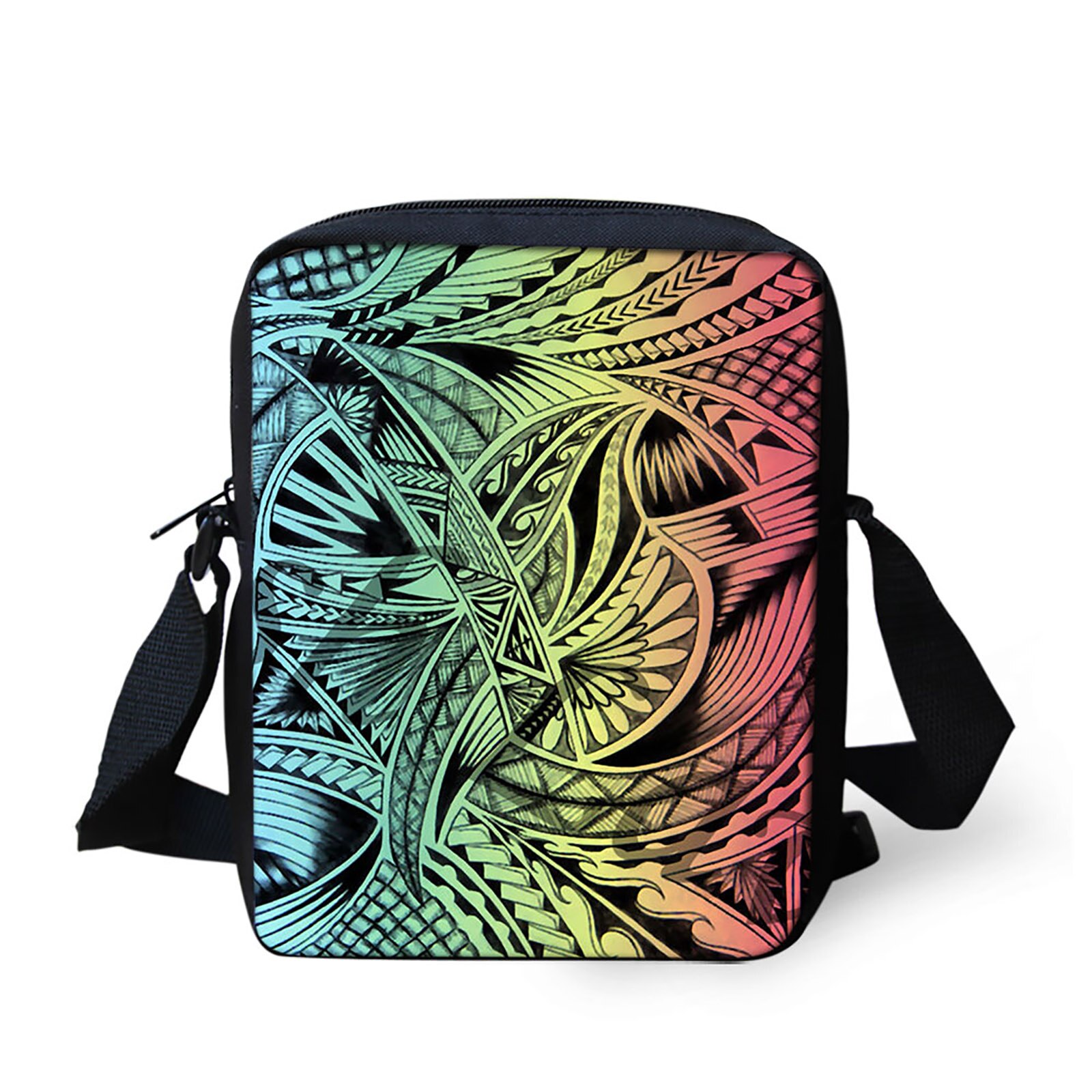 Polynesische Oceaan Schildpad Patroon Schouder Tas Voor Meisjes Crossbody Telefoon Tas Voor Jongens Telefoon Tas Boodschappentassen Mochila: ALP2628E
