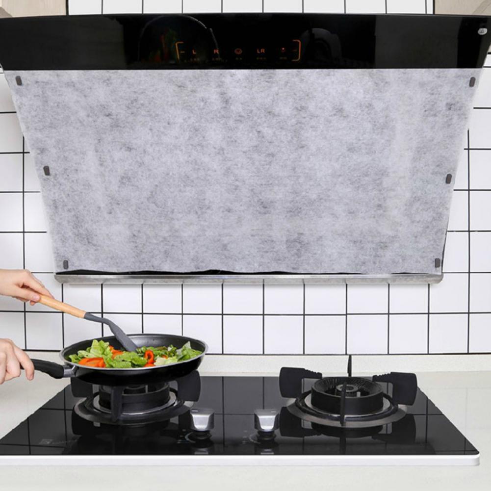 1 rotolo di carta per filtro olio carta per filtro olio universale filtro per cappa monouso in tessuto Non tessuto assorbente olio per cucina