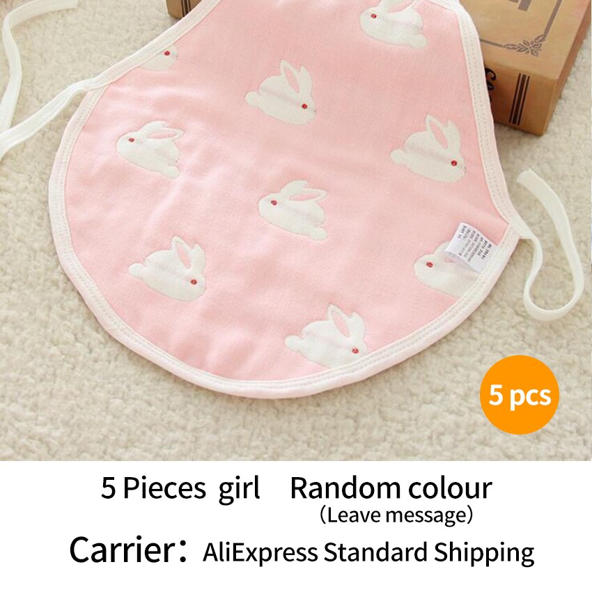 Baby baumwolle gefütterte bauch tasche Kleinkind bauch umfang 0-1 jahre alten jungen und mädchen Weiche haut- freundliche atmungsaktiv und sicher: 6-Schicht 5 Stck Mädchen