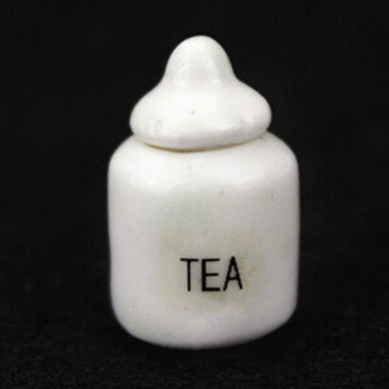 1/12 dom dla lalek dom dla lalek ceramika kuchenna ornament Decora domek dla lalek miniatury akcesoria porcelana jedzenie zestaw słoików