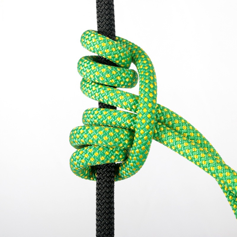Cuerda Prusik de 6mm para exteriores, accesorio de 120cm de longitud, cuerda duradera resistente al calor, poliéster, nailon, Kevlar, cuerda de escalada en roca