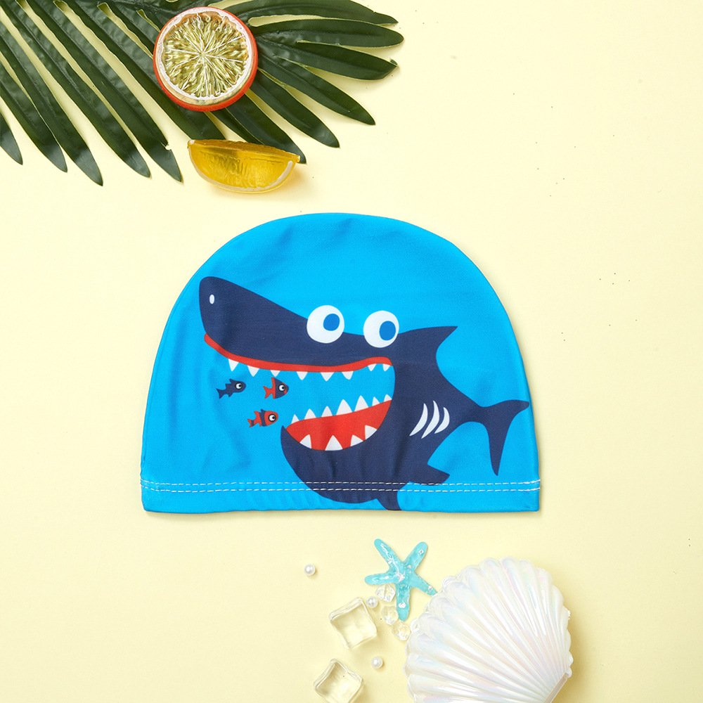 Children's Cartoon Swimming Goggles Small Frame Waterproof Anti-fog Boys Girls Swimming Glasses Swimming Cap Diving Equipment