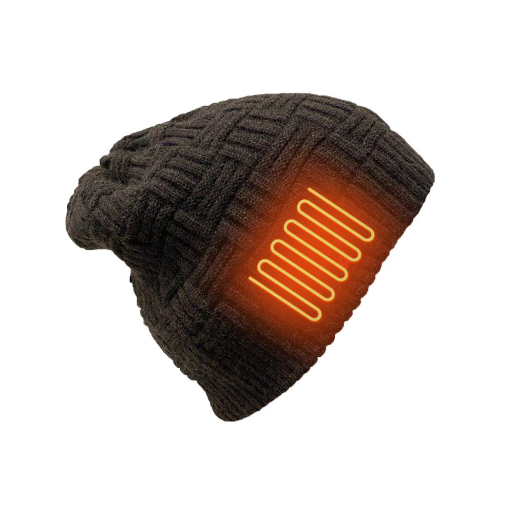 USB Ladung Heizung Kappe Männer Und Frauen Winter Elektrische Heizung Warme Hütte Ich bin Freien Kalte Hütte Gestrickte Elektrische Heizung Hütte Gezeiten
