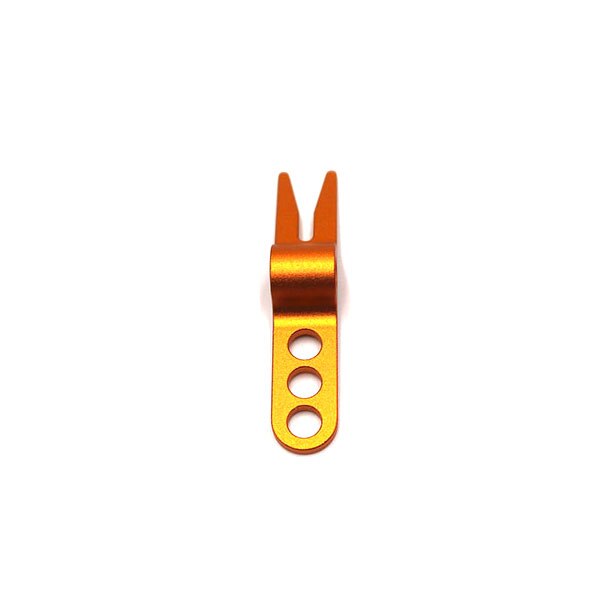 1Pcs Fork Golf Divot Tool Golf Repair Accessories Putting Green Pitchfork Cleaner Pitch Fork Golf Pitch Relief: Orange