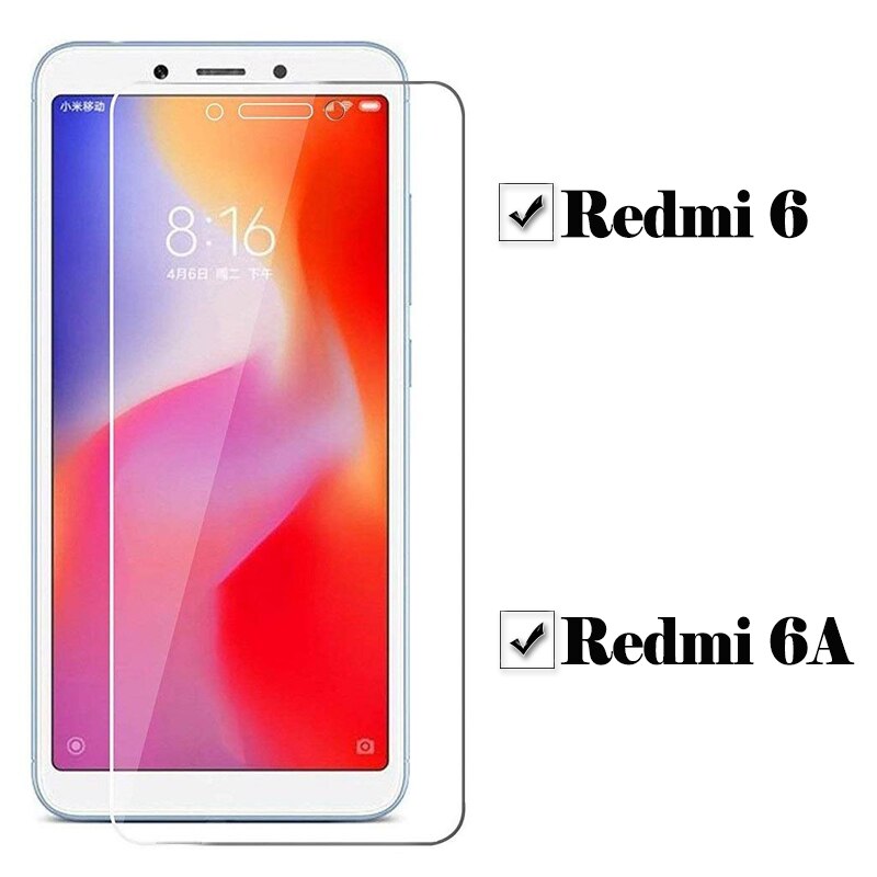 Redmi6a Schutz Glas Für Xiaomi Redmi 6 EINE 6A a6 Redmi6 Redmi6A Bildschirm Schutz Ksiomi rügestochen blatt sicherheit Gehärtetem Glas Film