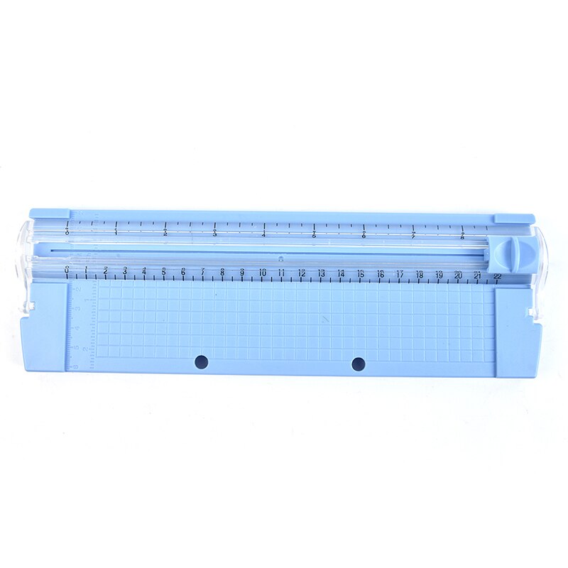 A4/A5 Portable Paper Trimmer Scrapbooking Machine DIY Craft Photo Paper Cutter: Blue