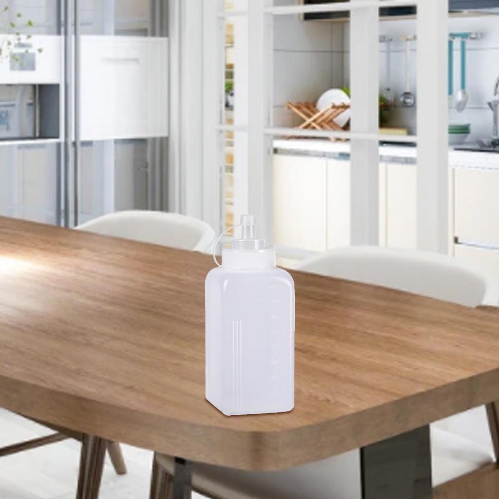 Easy Clean Safe Squeeze Squirt Bottle Large Capacity Condiment Bottles for Restaurant Condiment Bottle