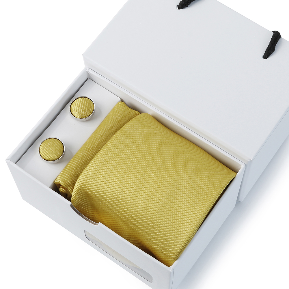HUISHI männer 7,5 cm Krawatten einstellen Formale Luxus Bussiness Krawatte Krawatten Tasche Platz Manschettenknöpfe Weiß Kasten Hochzeit Für mann: Armee Grün