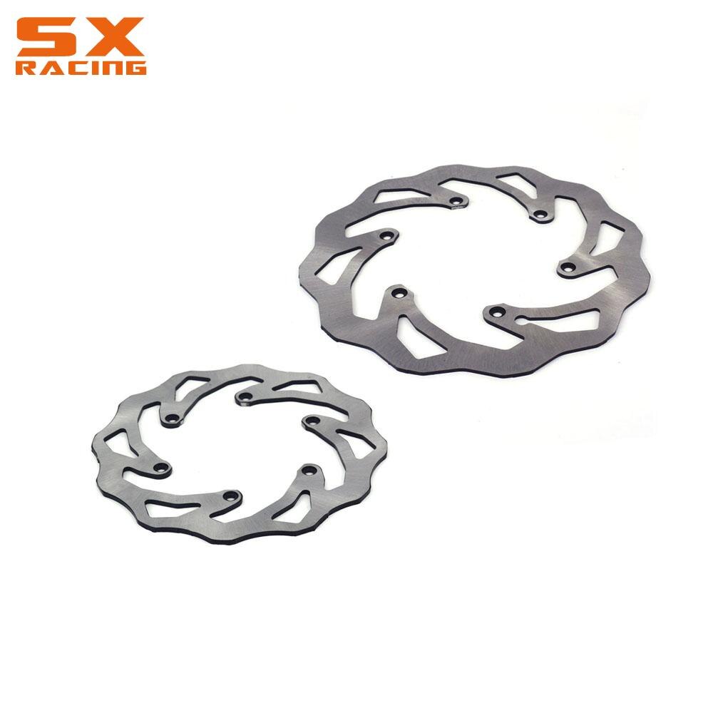 Motocykl przedni tylny hamulec tarczowy wirnika zestaw dla KTM EXC EXCF SX SXS SXF XC XCW XCF XCFW 380 300 350 SXC LC4 SC sześć dni