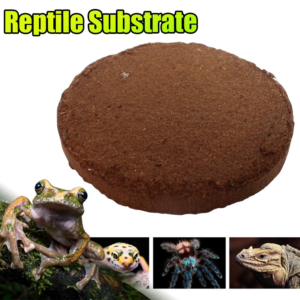 Bottom Supplies Beddings Liner Spider Centipede Bricks Mat Reptile Substrate Turtle Lizard 70g Coconut Fiber Snake Gecko Warm