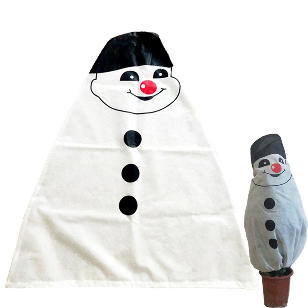 Hiver arbre de noël couverture couverture plante couvre gel Protection pour temps froid maison jardin décorations de noël: D