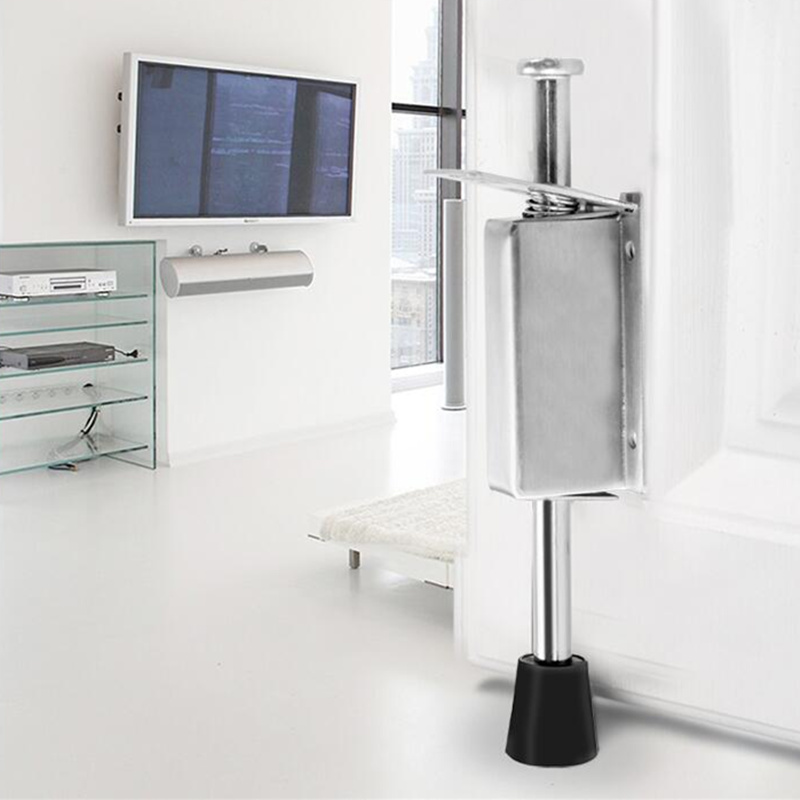 Roestvrij Staal Winddicht Deurstopper Holder Catch Met Schroeven Voor Thuis Toilet Deur Klink Meubels Hardware