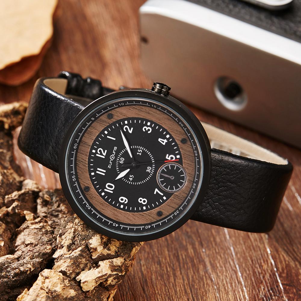 Unique Wood Watch Men Women Personality Stylish Male Clock Wooden Men Ladies Minimalist Wristwatch relogio masculino