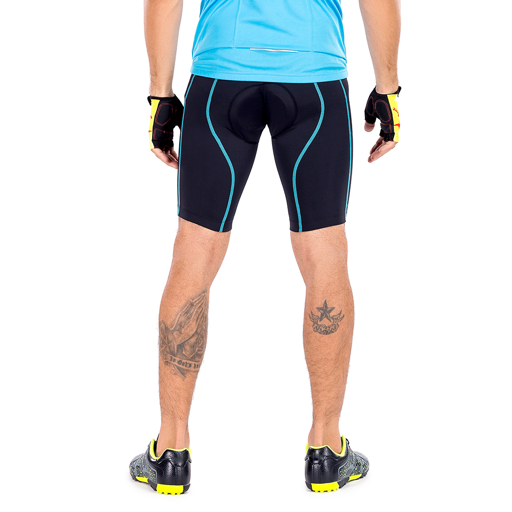 Lixada Mannen Fietsbroek Padded Fietsen Half Biking Panty Fietsbroek