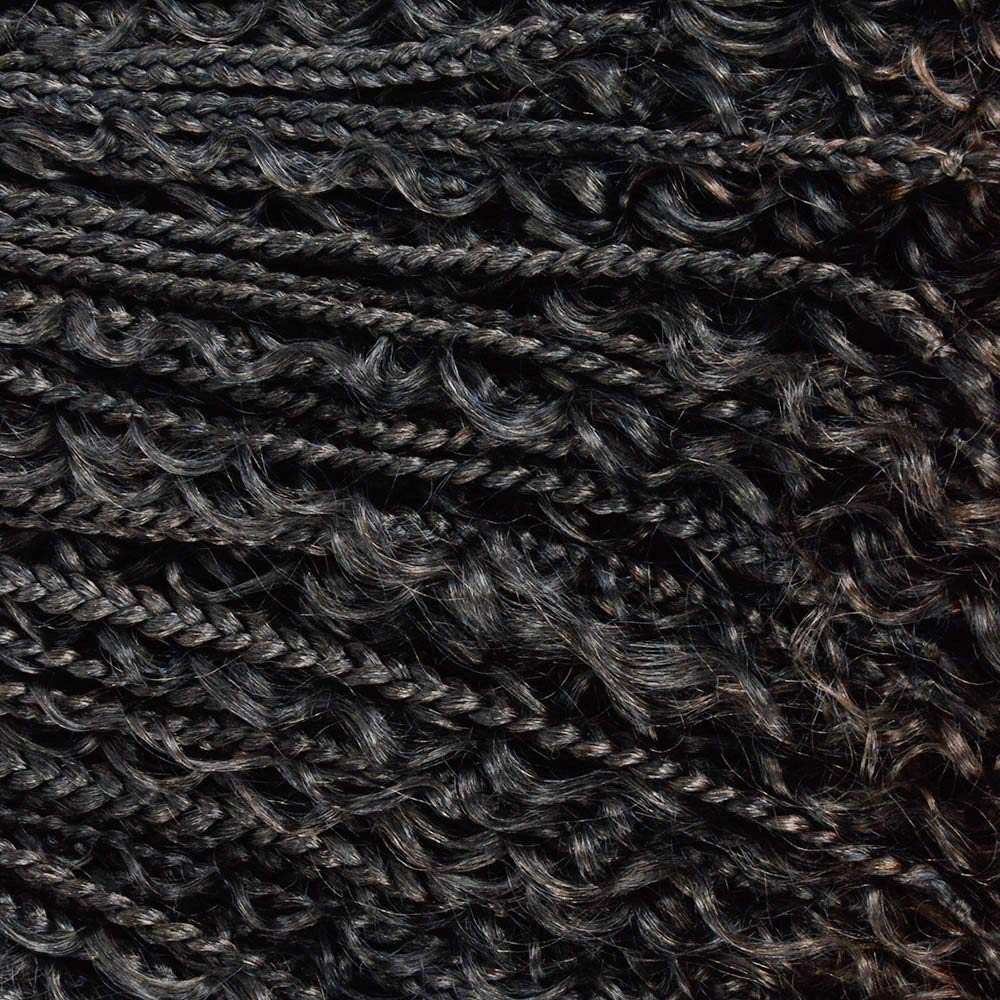 box braid crochet hair for black women Crochet Braids with Curly Ends 16 Strands/Pack Crochet Box Braids Hair